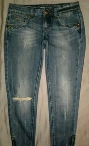 Rerock Skinny Crop Jeans